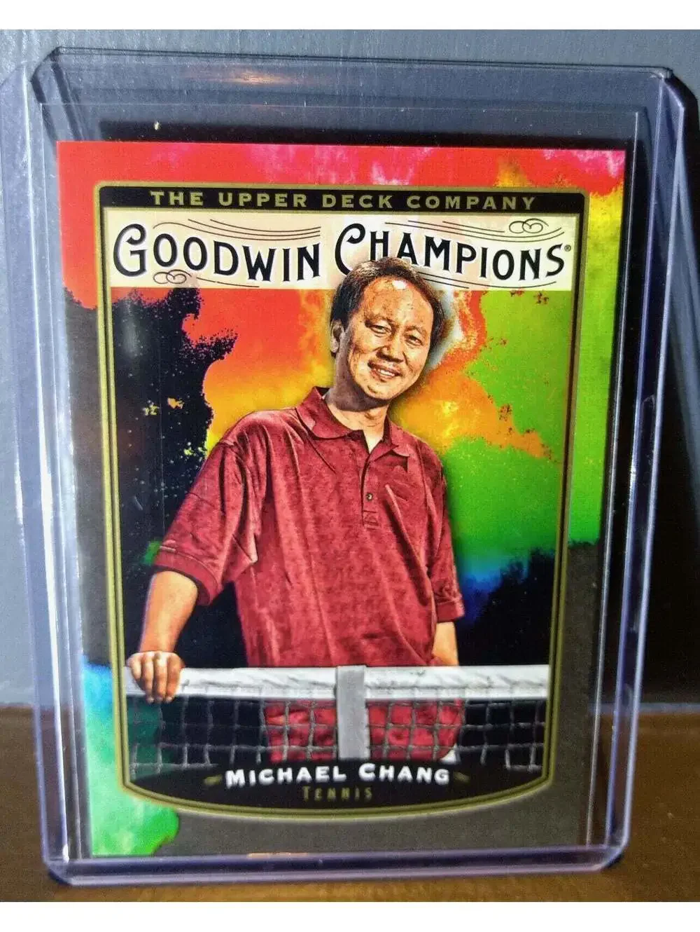 2019 Upper Deck Goodwin Champions Michael Chang #127 Tennis Trading Card
